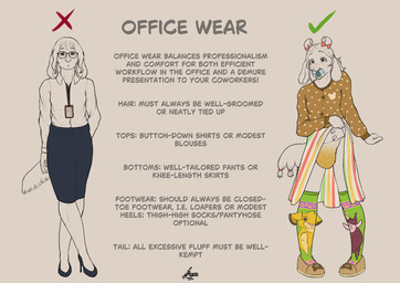 abdl ageplay anthro bodily_fluids clothed clothing clothing_lift collared_shirt diaper diaper_fetish diaper_under_clothing dress dress_lift dress_shirt feces female footwear genital_fluids high_heels knee_highs knee_socks lanyard legwear object_in_mouth office_clothing office_lady pacifier pacifier_in_mouth pooping roleplay shirt shoes socks soiled_diaper soiling soiling_diaper solo text topwear unclean_diaper urine used_diaper using_diaper wearing_diaper wet_diaper wetting wetting_diaper pampermousse canid canine canis domestic_dog mammal absurd_res english_text hi_res
