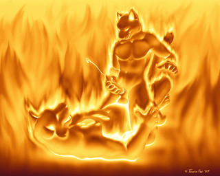 anal anthro anthro_on_anthro balls bodily_fluids colored_cum cum cumshot duo ejaculation erection fire genital_fluids genitals glowing glowing_cum hell lava lava_cum male male/male male_penetrated male_penetrating male_penetrating_male masturbation navel orgasm penetration penile penile_masturbation penis sex tail unusual_bodily_fluids unusual_cum unusual_genital_fluids taurin_fox yiff_in_hell canid canine canis domestic_cat elemental_creature felid feline felis fire_creature mammal wolf 2007 5:4 lol_comments meme