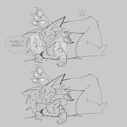 anthro bodily_fluids breasts drinking_pussy_juice duo female female/female genital_fluids heart_symbol licking licking_lips licking_own_lips motion_lines shocked tongue tongue_out vaginal_fluids vaginal_fluids_on_face voremaxx nintendo pokemon braixen felid generation_6_pokemon generation_9_pokemon mammal meowscarada pokemon_(species) 1:1 hi_res monochrome