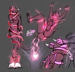anthro arms_above_head arms_tied balls bdsm blindfold blush bodily_fluids bondage bound cum cum_in_mouth cum_inside cum_on_face duo ejaculation fellatio fully_bound gag gagged genital_fluids genitals hands_behind_back heart_symbol horn horn_grab magic male male/male male_penetrated male_penetrating male_penetrating_male multiple_sketches nude oral oral_penetration overstimulation penetration penile penis questionable_consent restraints ring_gag rope rope_bondage rope_harness sex slave solo submissive submissive_male tail tail_bondage tail_tied tentacles bugbean bethesda_game_studios microsoft the_elder_scrolls brand-seik argonian humanoid lizard reptile scalie 2021 digital_media_(artwork) multiple_scenes signature sketch