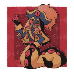 anthro apode clothed clothing fangs legless looking_at_viewer male multi_eye serpentine solo teeth karin_apple25 hazbin_hotel hellaverse sir_pentious'_hat sir_pentious_(hazbin_hotel) demon reptile scalie snake 1:1