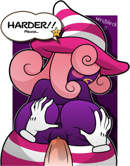 anal anal_fingering anus blush bodily_fluids butt butt_grab clothing crossgender dialogue disembodied_hand duo erection female female_penetrated fingering first_person_view genital_fluids genitals gloves hair hand_on_butt handwear hat headgear headwear male male/female male_penetrating male_penetrating_female not_furry open_mouth penetration penis pink_hair purple_body purple_skin sex speech_bubble text thumb_in_ass vaginal vaginal_fluids vaginal_penetration vulva white_clothing white_gloves white_handwear witch_hat mrcbleck mario_bros nintendo paper_mario vivian_(mario) ghost human humanoid mammal shadow_siren spirit digital_media_(artwork) english_text hi_res