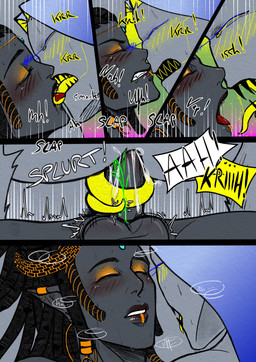 anal anal_fluids anal_penetration anthro anus bed blush bodily_fluids bottom_on_top caressing cloud cum cum_in_ass cum_inside cum_on_penis cumming_outside dialogue dreadlocks ejaculation erection eyes_closed french_kissing furniture genital_fluids genitals hands-free humanoid_genitalia humanoid_penis kissing leaking_precum leaking_slit looking_at_another looking_at_genitalia looking_at_partner looking_at_penis looking_pleasured love moan not_furry nude nude_male penetration penis penis_around_penis precum pupils romantic romantic_couple sex sex_on_bed slit_penis slit_pupils small_top_big_bottom text wings helfyr nobodick on_the_tip_of_the_tongue stisefaris_(ottott) vep_(ottott) animal_humanoid arthropod arthropod_humanoid butterfly butterfly_humanoid elf human humanoid insect insect_humanoid lepidopteran lepidopteran_humanoid mammal mammal_humanoid absurd_res colored comic english_text hi_res