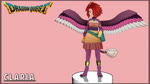 anklet bottomwear claws clothing digitigrade feet female green_eyes hair hair_to_side jewelry logo multicolored_body necklace pouch_(clothing) red_hair short_animation short_hair skirt smile solo spread_wings tail tail_tuft talons toes tuft wings hibby3d dragon_quest_tact european_mythology greek_mythology mythology claria_(dragon_quest) avian harpy humanoid mythological_avian mythological_creature 16:9 3d_(artwork) 3d_animation animated digital_media_(artwork) hi_res loop no_sound short_playtime webm widescreen