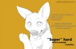 advertisement bolt bolt_(film) canine collar disney dog english_text feral german_shepherd licking licking_paw looking_at_viewer male mammal metalfox plain_background sketch solo sticky text tongue
Rating: Safe
Score: 5
User: Roslund
Date: December 30, 2013