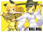 duo female unknown_artist kill_bill beatrix_kiddo o-ren_ishii animal_humanoid cat_humanoid felid felid_humanoid feline feline_humanoid humanoid mammal mammal_humanoid