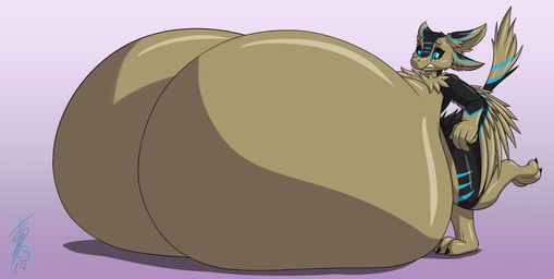 3_toes 4_ears 4_fingers anthro big_breasts black_body black_claws black_feathers black_sclera blue_body blue_eyes blue_feathers breasts breasts_on_ground brown_body brown_breasts brown_eyebrows brown_feathers brown_inner_ear brown_wings claws eyebrows feathered_wings feathers featureless_breasts feet female female_anthro fingers huge_breasts hyper hyper_breasts looking_at_breasts looking_at_own_breasts looking_at_self multi_ear nude nude_anthro nude_female one_leg_up purple_background raised_leg simple_background solo tan_breasts toe_claws toes winged_arms wings worried kekinfuntimes eilanii_(kiglirs) avali avian 2019 absurd_res hi_res signature female_(lore)