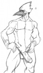 abs anthro avian balls biceps bird blue_jay bulge erection feathers male mordecai muscles pecs penis pose presenting regular_show sheath sketch solo standing staticlustdemons topless underwear vein
Rating: Explicit
Score: 4
User: Pokelova
Date: August 31, 2013