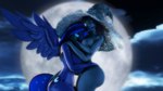 4_arms anthro anthrofied blue_body blue_eyes breast_pillow breast_size_difference breasts clothing cuddling cutie_mark doll duo feathered_wings feathers female female/female hand_behind_back hand_on_butt hat hat_only headgear headgear_only headwear headwear_only horn humanoid_on_anthro moon mostly_nude multi_arm multi_limb nude nude_anthro nude_female outside standing wings witch_hat sonicthebitch elden_ring friendship_is_magic fromsoftware hasbro my_little_pony mythology princess_luna_(mlp) ranni_the_witch equid equine human humanoid mammal mythological_creature mythological_equine winged_unicorn 16:9 3d_(artwork) absurd_res crossover digital_media_(artwork) hi_res source_filmmaker_(artwork) widescreen