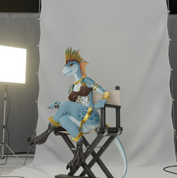anthro backdrop big_breasts blue_body blue_scales bra breasts chair claws clothing countershade_face countershade_legs countershade_torso countershading crossed_legs feathers female furniture headgear headwear inside light looking_at_viewer non-mammal_breasts on_chair orange_eyes scales sitting sitting_on_chair solo teeth underwear monkete furromantic_(modeler) warhammer_(franchise) lizard reptile scalie 3d_(artwork) absurd_res blender_(artwork) digital_media_(artwork) full-length_portrait hi_res portrait