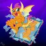 blush bodily_fluids butt camel_toe clothing female genital_fluids genitals horn laugh mirror open_mouth panties smile tail tickling underwear urine uvula wet wet_clothing wings young young_female pux friendship_is_magic hasbro my_little_pony mythology smolder_(mlp) dragon mythological_creature mythological_scalie scalie 1:1 2025 hi_res