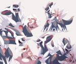 anthro blush duo female feral male male/female young young_anthro young_female young_feral young_male shixiexiaomo nintendo pokemon pokemon_mystery_dungeon spike_chunsoft primal_dialga dialga generation_4_pokemon legendary_pokemon palkia pokemon_(species) hi_res