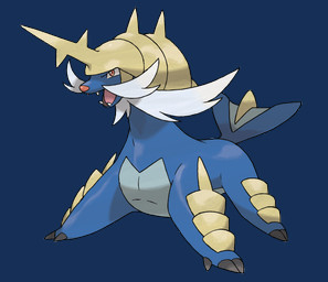 ambiguous_gender blue_body feral front_view open_mouth quadruped red_eyes red_nose simple_background solo tail teeth three-quarter_view transparent_background whiskers white_sclera white_whiskers ken_sugimori nintendo pokemon generation_5_pokemon pokemon_(species) samurott alpha_channel full-length_portrait hi_res official_art portrait