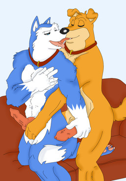 animal_genitalia anthro anthrofied blue_eyes canine canine_penis dog duo exile eyes_closed french_kissing golden_retriever handjob hunter_(road_rovers) husky kissing knot knot_grab male male/male mammal penis road_rovers russian sex sofa source_request tongue unknown_artist
Rating: Explicit
Score: 0
User: Enthusiast
Date: February 04, 2015 animal_genitalia anthro anthrofied blue_eyes canine canine_penis dog duo exile eyes_closed french_kissing golden_retriever handjob hunter_(road_rovers) husky kissing knot knot_grab male male/male mammal penis road_rovers russian sex sofa source_request tongue unknown_artist
Rating: Explicit
Score: 0
User: Enthusiast
Date: February 04, 2015