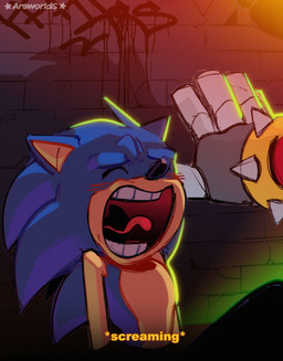 anthro blush cybernetics dialogue duo female humor kabedon machine male male/female scared shy submissive submissive_male arsworlds netflix sega sonic_prime sonic_the_hedgehog_(series) amy_rose cyborg_amy rusty_rose sonic_the_hedgehog cyborg eulipotyphlan hedgehog mammal robot hi_res meme reaction_image
