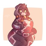 anthro belt black_body black_fur bottomwear clothing female fur green_eyes holding_object holding_weapon hoodie jacket knife pants solo topwear weapon lightmizano blizzard_entertainment warcraft bear mammal pandaren 1:1 hi_res