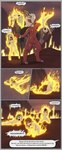 5_fingers abdominal_impalement absurd_res anthro areola asphyxiation atsuko_kagari back_groove barbara_parker_(little_witch_academia) blonde_hair blowing_fire bracelet breasts breath_powers brown_hair burn_fetish burning butt chain clitoris constricted_pupils crawling cruelty defeated demon dialogue diana_cavendish_(little_witch_academia) digitigrade dominant dominant_female e254e elemental_manipulation english_text erect_nipples female fingers fire fire_breathing fire_manipulation furrowed_brow genitals group hair hannah_england_(little_witch_academia) hell helpless hi_res hooves horn human human_focus impalement innie_pussy jewelry kneeling larger_female lifted_by_impalement little_witch_academia long_hair mammal melee_weapon membrane_(anatomy) membranous_wings mountain natural_breasts navel nipples not_furry nude pain peril polearm prehensile_tail punishment pupils pussy ryona sadism screaming shaded short_hair simple_background simple_shading size_difference small_pupils smaller_female spade_tail spiked_bracelet spikes stab struggling studio_trigger suffering suspended_in_midair tail teeth text throwing throwing_character torture trident upside_down ursula_callistis weapon white_hair wings