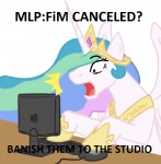 celebrity_paradox computer electronics eyelashes feathered_wings feathers female feral horn simple_background solo text white_background white_body white_feathers wings unknown_artist friendship_is_magic hasbro my_little_pony mythology princess_celestia_(mlp) equid equine mammal mythological_creature mythological_equine winged_unicorn english_text reaction_image