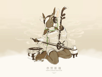 animal_ears anthro athletic bare_shoulders big_breasts bovid_horn bowed_string_instrument breasts cable caprine_horn cleavage cleavage_cutout clothed clothing clothing_cutout colored_eyelashes commentary cutout dark_body dark_skin digitigrade dress electronics erhu eyelashes eyeliner eyes_closed female goat_ears goat_horn goat_tail gramophone green_eyeliner hair head_tilt headphones holidays hooves horn incense incense_burner long_sleeves makeup mouth_closed music musical_instrument non-web_source playing_music pose record record_player simple_background sitting smile smoke snout solo string_instrument sweater sweater_dress tapering_snout text three-quarter_view topwear turntable_(record_player) vinyl_record white_eyelashes white_hair yellow_eyes yokozuwari tyson_tan chinese_new_year spirit_animals_in_disguise sylvie_the_spirit_goat bovid caprine goat mammal 2015 absurd_res artist_name chinese_text digital_media_(artwork) english_text full-length_portrait hi_res krita_(artwork) monochrome portrait sepia signature spot_color