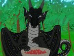 eating feral food forest fruit jungle male outside plant solo strawberry tail tree wings young young_feral young_male alum_skywing european_mythology mythology wings_of_fire peacemaker_(wof) dragon mythological_creature mythological_scalie nightwing_(wof) scalie western_dragon 4:3 animated short_playtime