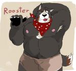 anthro anthrofied belly black_nose blush bottomwear clothing kemono male moobs nipples one_eye_closed overweight overweight_anthro overweight_male shorts simple_background solo tongue tongue_out wink fuddyblog illumination_entertainment the_secret_life_of_pets rooster_(the_secret_life_of_pets) canid canine canis collie domestic_dog herding_dog mammal pastoral_dog sheepdog welsh_sheepdog 2020