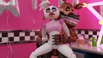 anthro bottomless bra chair clothed clothing duo female furniture hand_around_waist holding_waist male male/female on_chair thrusting underwear slithinet five_nights_at_freddy's five_nights_at_freddy's:_security_breach five_nights_at_freddy's_4 scottgames steel_wool_studios glamrock_chica nightmare_foxy_(fnaf) avian bird canid canine chicken fox galliform gallus_(genus) mammal phasianid 3d_(artwork) 3d_animation animated blender_(artwork) digital_media_(artwork) short_playtime