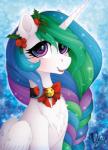 female feral holly_(plant) horn plant solo wings vird-gi friendship_is_magic hasbro my_little_pony mythology princess_celestia_(mlp) equid equine mammal mythological_creature mythological_equine winged_unicorn 2019 digital_media_(artwork) hi_res