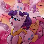 1:1 2024 absurd_res anal areola artist_name blue_eyes blush bodily_fluids clothing cutie_mark dialogue digital_media_(artwork) duo english_text equid equine eyelashes eyes_closed female female/female feral fluttershy_(mlp) friendship_is_magic hasbro hi_res horn mammal my_little_pony mythological_creature mythological_equine mythology open_mouth oral rimming sex sweat text the-wag tongue tongue_out unicorn you_taste_good