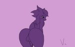 anthro arch ass_up balls big_butt butt femboy genitals male penis solo thick_thighs wide_hips vamrack bovid caprine goat humanoid mammal 16:10 widescreen