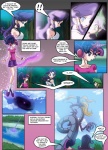 alternate_species clothed clothing comic crown dialogue english_text equid female friendship_is_magic hair hasbro headgear hi_res human humanized magic mammal mauroz multicolored_hair my_little_pony purple_hair rarity_(mlp) spike_(mlp) steven_magnet_(mlp) text tiara twilight_sparkle_(mlp) two_tone_hair