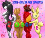 2013 anthro areola big_breasts big_butt breasts butt canine dickgirl english_text erect_nipples erection female intersex lagomorph looking_at_viewer looking_back monkeyxflash mouse nipples nude penis rabbit rodent smile text wolf
Rating: Explicit
Score: 9
User: Robinebra
Date: October 17, 2013