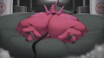 ambiguous_gender belly belly_expansion big_belly big_butt black_body black_eyes bodily_fluids body_inflation butt butt_expansion chubby_cheeks expansion fat_rolls feral hose hose_in_butt hose_in_mouth hose_inflation huge_belly huge_butt huge_thighs hyper hyper_belly hyper_butt hyper_inflation hyper_thighs immobile inflation inside liquid_inflation lying milk milk_inflation morbidly_obese morbidly_obese_ambiguous morbidly_obese_feral motion_lines multicolored_body obese obese_ambiguous obese_feral on_front overweight overweight_ambiguous overweight_feral rear_view red_body solo sweat swelling thick_thighs thigh_expansion two_tone_body weight_gain yellow_sclera shweetmagnet nintendo pokemon generation_5_pokemon pokemon_(species) scolipede 2025 absurd_res colored digital_media_(artwork) hi_res shaded
