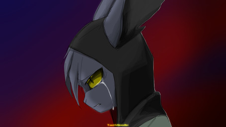 bodily_fluids crying male solo tears toothneedle sorel lagomorph leporid mammal rabbit 16:9 widescreen