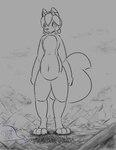 ambiguous_gender anthro city cityscape cloud cracks destruction duo extreme_size_difference feet impact impact_effect landscape looming_foot looming_over macro male mountain paws raised_paw scared shockwave size_difference sketchy stomping davepage mink_of_the_end blutoof_(davepage) thall_(mink_of_the_end) canid canine felid feline fox mammal animated collaboration digital_media_(artwork) drawpile_(artwork) frame_by_frame hi_res