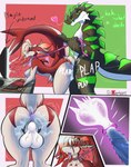 anthro anus balls bodily_fluids breasts breed butt computer cum duo ejaculation electronics female gaming genital_fluids genitals kunai male male/female nipples penis plap plapping pussy weapon zephuur riot_games tencent valorant caboose_(caboosethejudge) skyler_(zephuur) dinosaur fish marine prehistoric_species reptile scalie shark absurd_res hi_res