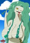 big_breasts boa_sandersonia breasts despojo female forked_tongue green_hair green_nipples hair huge_breasts naga one_eye_closed one_piece reptile scalie snake solo tongue wink yellow_eyes
Rating: Questionable
Score: -1
User: Juni221
Date: March 07, 2014