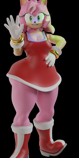 anthro anthrofied big_breasts big_butt boots bottomwear bracelet breasts butt cleavage clothed clothing female footwear fur gesture gloves green_eyes green_light hair hand_on_hip handwear jewelry knee_boots knee_highs legwear light looking_at_viewer pink_body pink_fur pink_hair red_boots red_bottomwear red_clothing red_footwear red_skirt ring shoes skirt smile solo thick_thighs waving waving_at_viewer waving_hand white_clothing white_gloves white_handwear wide_hips icytatas coel3d_(modeler) sega sonic_the_hedgehog_(series) amy_rose eulipotyphlan hedgehog mammal 3d_(artwork) absurd_res alpha_channel blender_(artwork) blender_cycles_(artwork) digital_media_(artwork) hi_res lighting