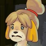 accessory bell blonde_hair disturbed female fur hair hair_accessory hair_bell hair_tie horrified open_mouth shocked solo what whip yellow_body yellow_fur newd animal_crossing nintendo isabelle_(animal_crossing) canid canine canis domestic_dog mammal shih_tzu toy_dog 1:1 digital_media_(artwork) icon low_res reaction_image