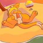 balls erection eyes_closed feral fur genitals male penis simple_background solo sirkiller nintendo pokemon buizel generation_4_pokemon mammal pokemon_(species) 1:1 2019 digital_media_(artwork) hi_res