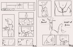 abuse anthro apron apron_only bell bruised bulge celebi celebitch clothing comic cowgirl_position degradation dialogue digital_drawing_(artwork) digital_media_(artwork) duo embarrassed erection forced forced_erection from_front_position generation_2_pokemon hi_res human humiliation imminent_anal imminent_rape imminent_sex interspecies kittyodic legendary_pokemon male male/male mammal mostly_nude nintendo on_bottom on_top pokemon pokemon_(species) pokephilia rape sad scared sex sex_slave slave undressing worried