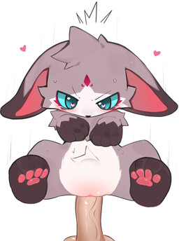 abdominal_bulge balls belly bestiality big_ears blue_eyes bodily_fluids brown_paws clitoris curling_toes duo emanata eyeliner facial_markings feet female female_focus female_on_human female_penetrated feral feral_focus feral_penetrated first_person_view forehead_markings fur genitals glistening glistening_genitalia glistening_penis grey_body grey_fur head_markings heart_pupils heart_symbol high-angle_view human_on_feral human_penetrating human_penetrating_female human_penetrating_feral human_pov humanoid_genitalia humanoid_penis impact_lines interspecies looking_down makeup male male/female male_on_feral male_penetrating male_penetrating_female male_penetrating_feral male_pov markings motion_lines multicolored_body multicolored_fur penetrating_pov penetration penile penile_penetration penis penis_in_vagina red_eyeliner sex simple_background size_difference smaller_penetrated sweat tucked_arms vaginal vaginal_penetration white_background white_belly kusan_nei human mammal unknown_species hi_res