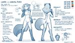 2019 7:4 anthro breasts butt canid canine casual_nudity chest_tuft conditional_dnp digitigrade english_text featureless_breasts featureless_crotch female fox ghost gloves_(marking) hi_res keidran laura_(twokinds) leg_markings locket mammal markings mentioned_character model_sheet monochrome nude red_fox sack simple_background sketch small_breasts socks_(marking) solo spirit text tom_fischbach true_fox tuft twokinds urn white_background