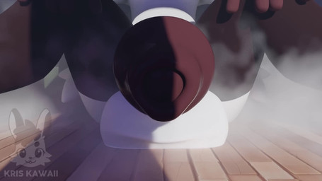 anthro balls bodily_fluids cock_vore cum extreme_size_difference foreskin genital_fluids genitals inside_balls inside_penis internal male micro_prey penile penis prey_pov size_difference vore willing_prey kris-kawaii x_(kris-kawaii) lagomorph leporid mammal rabbit 16:9 animated long_playtime no_sound widescreen