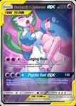 blue_hair breast_grab breast_squish breasts breasts_frottage card_template duo female female/female fingering green_hair hair hand_on_breast nipples not_furry nude pink_body pokemon_card squish text trading_card trading_card_template vaginal vaginal_fingering white_body hidoihito nintendo pokemon gardevoir generation_3_pokemon generation_8_pokemon hatterene pokemon_(species) english_text hi_res