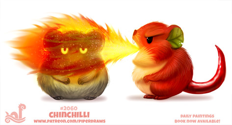 ambiguous_gender angry black_eyes breath_powers chili_pepper duo elemental_manipulation feral fire fire_breathing fire_manipulation food fruit fur grey_body grey_fur humor open_mouth pepper_(fruit) plant pun red_body red_fur simple_background visual_pun white_background yellow_body yellow_eyes yellow_fur piper_thibodeau chinchilla chinchillid elemental_creature flora_fauna food_creature hybrid living_fruit mammal rodent digital_media_(artwork) digital_painting_(artwork) painting_(artwork)