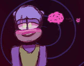 anthro brain front_view hypnosis hypnotic_eyes intelligence_loss male mind_control organs solo spiral spiral_eyes xberylliumoxide brutus_(xberylliumoxide) bear mammal