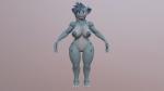 blue_body blue_hair blue_skin breasts female genitals hair nipples non-mammal_nipples nude pussy red_eyes simple_background solo tail chromakoros nintendo pokemon generation_1_pokemon nidorina pokemon_(species) 16:9 2018 3d_(artwork) 3d_animation animated digital_media_(artwork) short_playtime turntable_(animation) widescreen