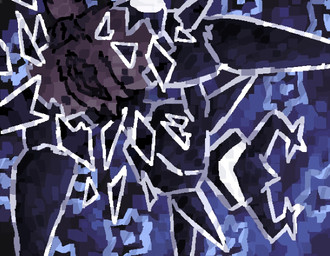 anthro antlers anus armor black_antlers broken_armor butt butt_grab clothing dark_armor dark_body dark_fur female freckled_legs freckled_thighs freckles fur glistening glistening_armor hand_on_butt horn knight low-angle_view outline pubes raised_leg raised_tail rear_view scut_tail shards shattered short_tail shoulder_pads smile snowflake_pattern solo spread_legs spreading stigmata tail visor wardrobe_malfunction warrior white_outline scaliescum deltarune undertale_(series) dess_holiday roaring_knight darkner deer mammal monster shadow_creature shaded shaded_line_art