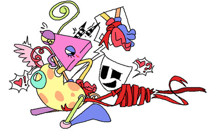 arched_back bdsm bondage bound dialogue duo female hands_tied hands_tied_behind_back heart_symbol kneeling looking_back lying mask on_front red_body smile talking_to_another talking_to_partner wings yellow_body objectfucker glitch_productions the_amazing_digital_circus gangle_(tadc) zooble_(tadc) animate_inanimate fabric_creature living_mask living_toy colored nonbinary_(lore)