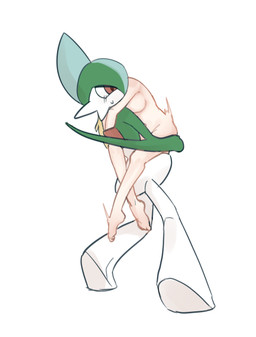 blonde_hair bodily_fluids breasts crossed_legs duo faceless_character faceless_female faceless_human female female_human female_penetrated hair human_on_humanoid human_penetrated humanoid_penetrating humanoid_penetrating_female humanoid_penetrating_human interspecies light_body light_skin male male/female male_humanoid male_penetrating male_penetrating_female male_penetrating_human penetration pokephilia sex stand_and_carry_position standing standing_sex sweat sweatdrop p_(pixiv) nintendo pokemon gallade generation_4_pokemon human humanoid mammal pokemon_(species) colored hi_res